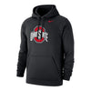 Ohio State Buckeyes Nike Primary Logo Club Fleece Black Hoodie