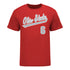 Ohio State Buckeyes Baseball #6 Henry Kaczmar Student Athlete T-Shirt in Scarlet - Front View
