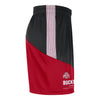 Ohio State Buckeyes Nike Dri-Fit Knit Shorts in Black and Red - Right Side View
