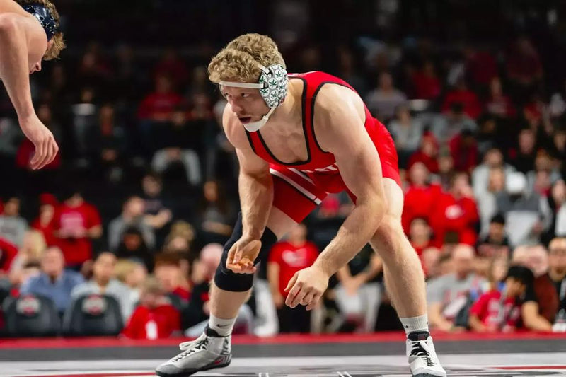 Men's Wrestling Action Shot