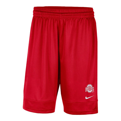 Ohio State Buckeyes Nike Fast Break Scarlet Short - Front View