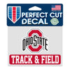 Ohio State Track & Field 4" x 5" Decal