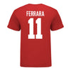 Ohio State Buckeyes Women's Lacrosse Student Athlete #11 Nicole Ferrara T-Shirt
