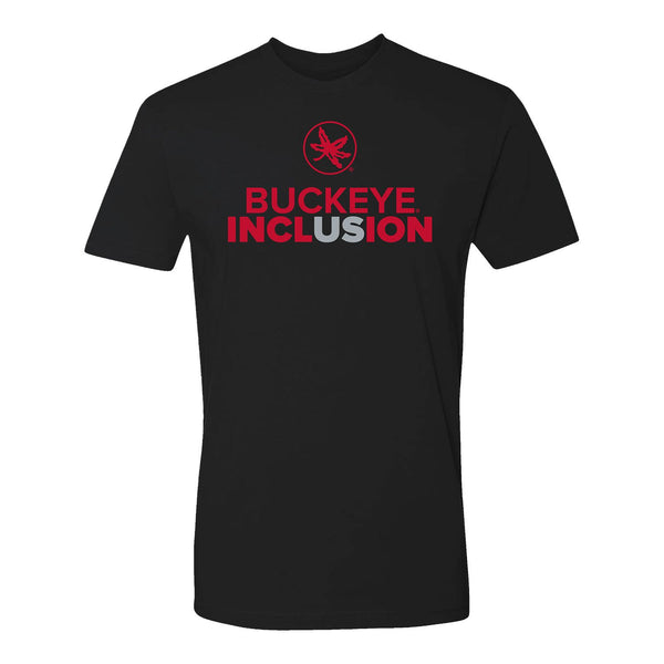 Ohio State Buckeyes Inclusion Black T-Shirt - Front View