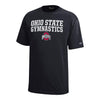 Youth Ohio State Buckeyes Gymnastics Black T-Shirt
