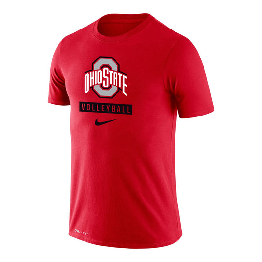 Ohio State Buckeyes Nike Volleyball Scarlet T-Shirt