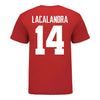 Ohio State Buckeyes Men's Lacrosse Student Athlete #14 Richie Lacalandra T-Shirt