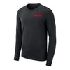Ohio State Buckeyes Nike Basketball Mantra Black Long Sleeve T-Shirt - Front View