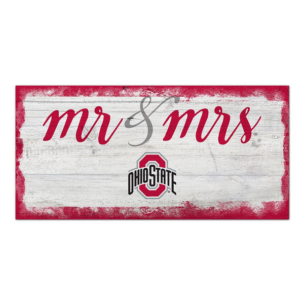 Ohio State Mr. & Mrs. Sign - Front View