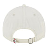 Ohio State Buckeyes Primary Logo Core Classic Chrome White Adjustable Hat - Back View