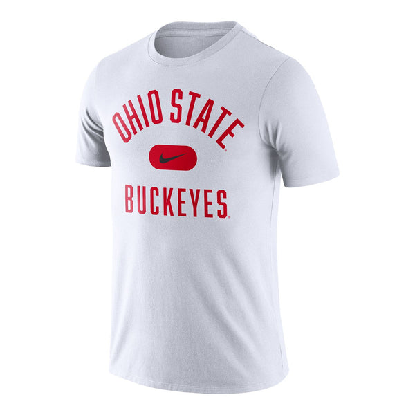 Ohio State Buckeyes Nike Arch Basketball White T-Shirt
