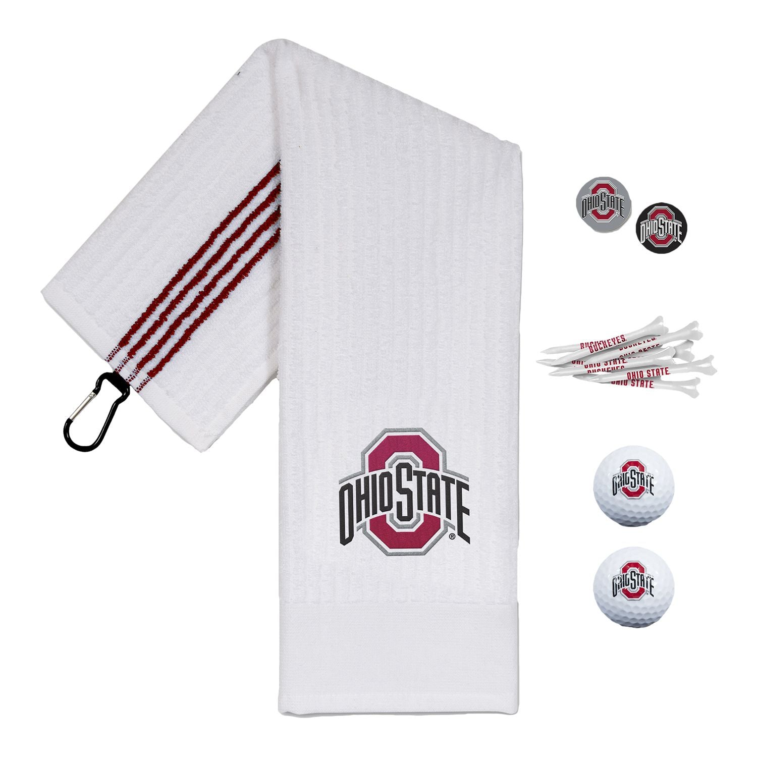 Ohio State Buckeyes Team Golf Gift Set