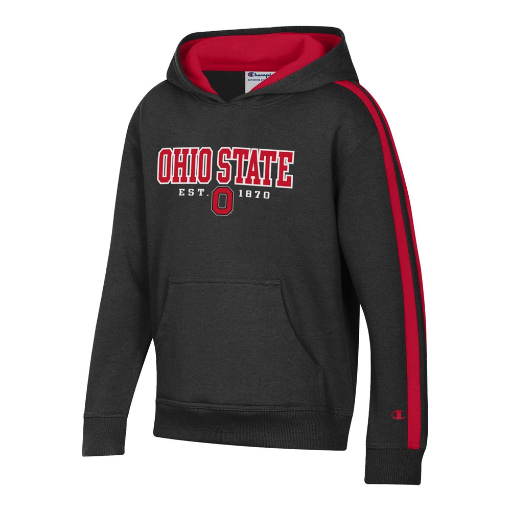 Chic Loco Designs - Ohio Buckeyes Youth Hoodie Large