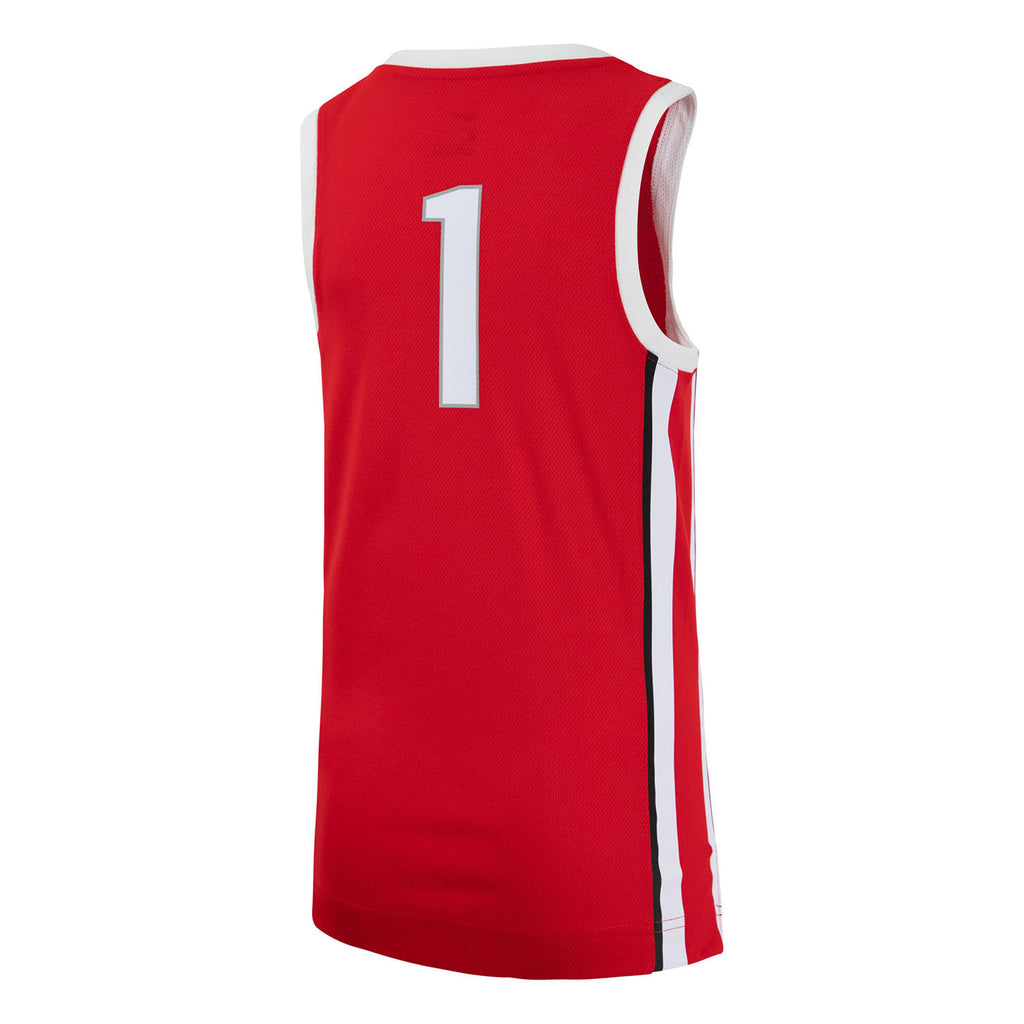 Youth Ohio State Buckeyes Nike Replica #1 Scarlet Basketball Jersey ...