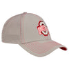 Ohio State Buckeyes Primary Logo Neo 39Thirty Flex Hat in Gray - Right Side View