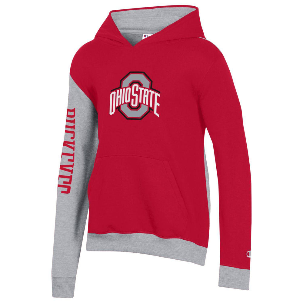 Chic Loco Designs - Ohio Buckeyes Youth Hoodie Large