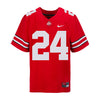 Ohio State Buckeyes Nike #24 Jermaine Mathews Jr.  Student Athlete Scarlet Football Jersey - In Scarlet - Front View
