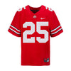 Ohio State Buckeyes Nike #25 Malik Hartford Student Athlete Scarlet Football Jersey - In Scarlet - Front View
