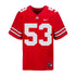 Ohio State Buckeyes Nike #53 Will Smith Jr. Student Athlete Scarlet Football Jersey - In Scarlet - Front View