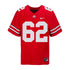 Ohio State Buckeyes Nike #62 Joshua Padilla Student Athlete Scarlet Football Jersey - In Scarlet - Front View