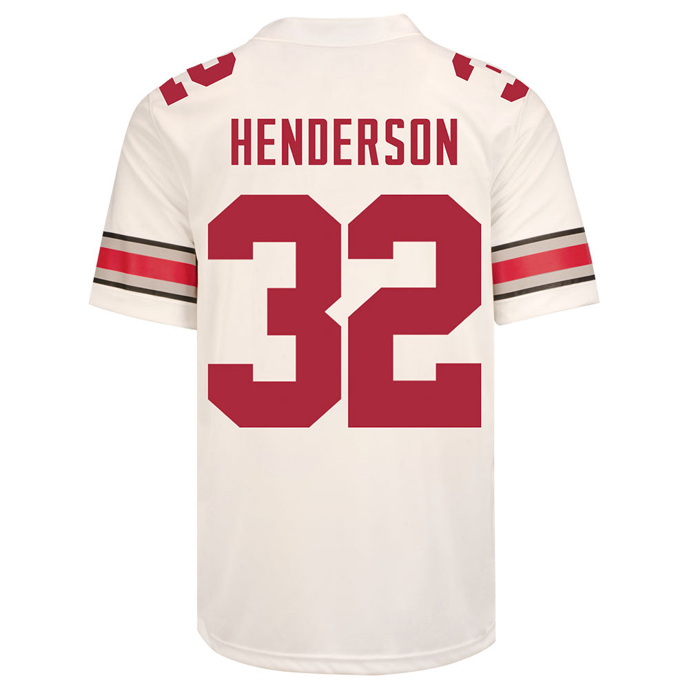 TreVeyon Henderson Ohio State Buckeyes Colosseum Fashion Replica Jersey -  Black