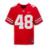 Ohio State Buckeyes Nike #48 Maxwell Lomonico Student Athlete Scarlet Football Jersey - Front View