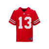 Youth Ohio State Buckeyes #13 Cameron Martinez Student Athlete Football Jersey - Front View