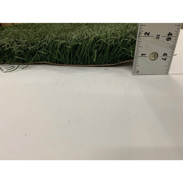 Ohio State Buckeyes 1 x 1 Feet Turf - In Green - Height Measurement View
