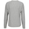 Ladies Ohio State Buckeyes Scrimmage Long Sleeve T-Shirt in Gray - Back View