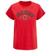 Ladies Ohio State Buckeyes Field Day Arched O T-Shirt