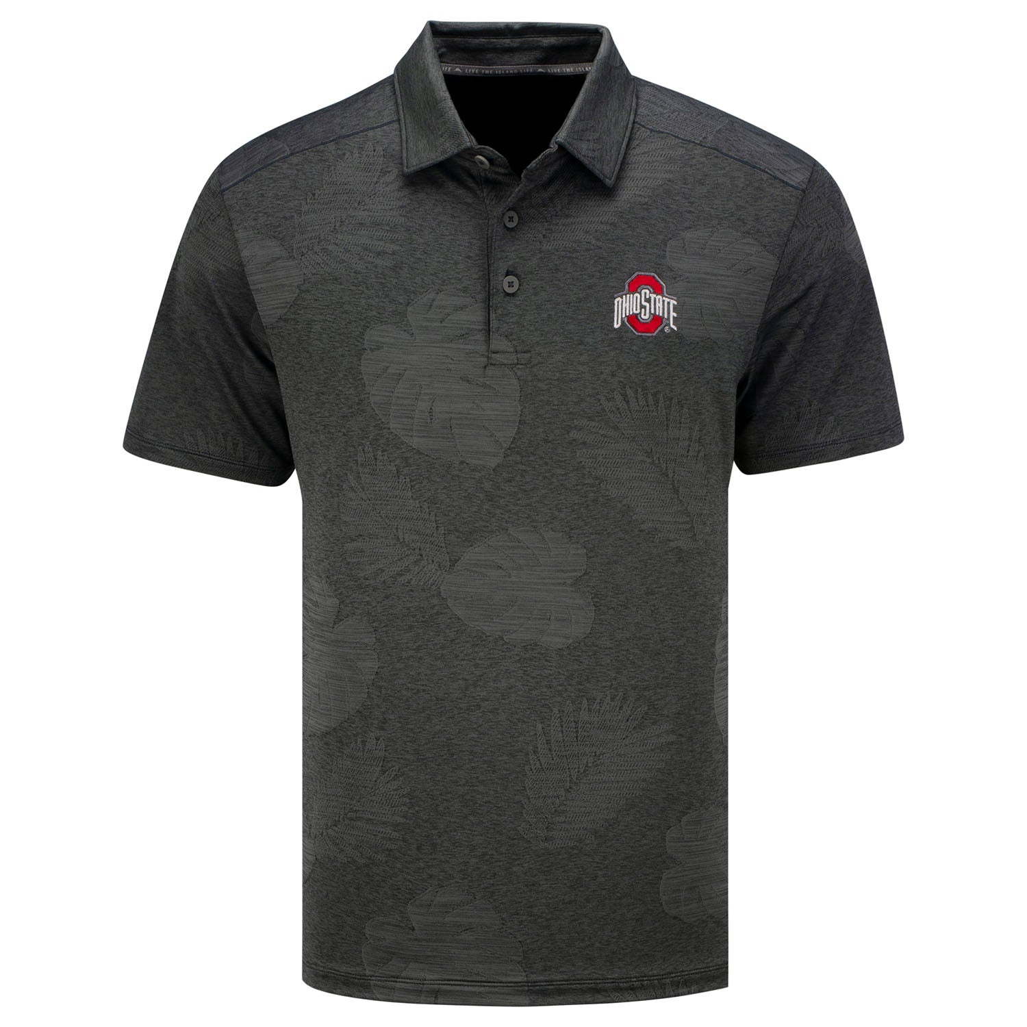 Ohio State Buckeyes Palm Coast Delray Frond Polo | Shop OSU Buckeyes