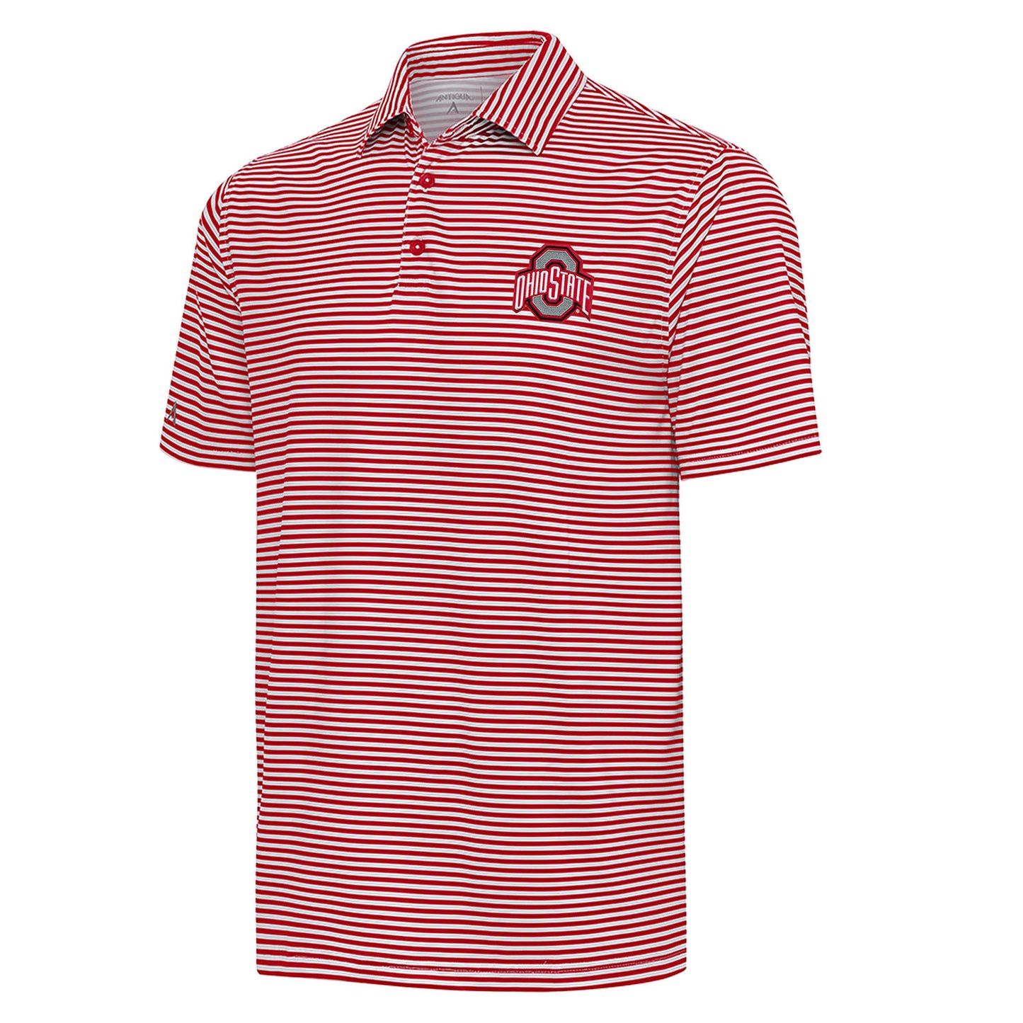 Ohio State Buckeyes Skills Stripe Polo - Front View