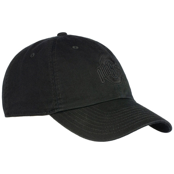 Ohio State Buckeyes Nike Primary Tonal Unstructured Adjustable Hat in Black - Right Side View