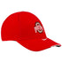 Ohio State Buckeyes Nike Sideline AeroBill Adjustable Hat in Scarlet - Front/Side View