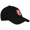 Ohio State Buckeyes Nike Block O H86 Unstructured Adjustable Hat in Black - Front/Side View