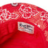 Ohio State Buckeyes Tropical Scarlet Bucket Hat - Inside View