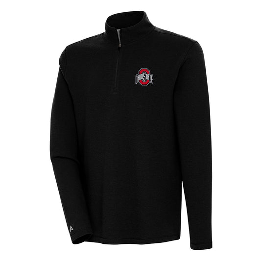 Ohio State Buckeyes Sand Bunker 1/4 Zip Jacket - Front View