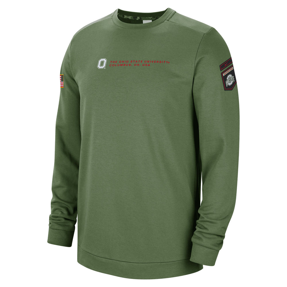 Nike Ohio State Buckeyes Ice Hockey Black Dri-Fit Legend T-Shirt / Small