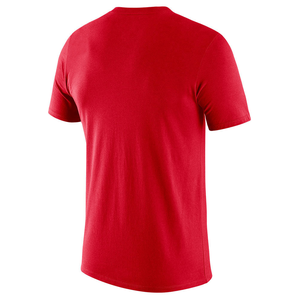 t shirt front and back red