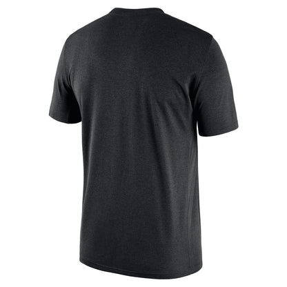 Ohio State Buckeyes Nike Practice Authentic Dri-Fit Black T-Shirt - Back View