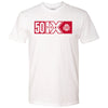 Ohio State Buckeyes Title IX White T-Shirt