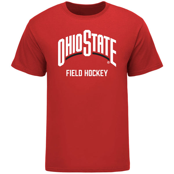Ohio State Buckeyes Field Hockey Scarlet T-Shirt - Front View