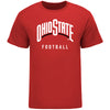 Ohio State Buckeyes Football Scarlet T-Shirt