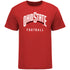 Ohio State Buckeyes Football Scarlet T-Shirt - Front View