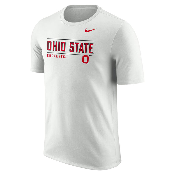 Ohio State Buckeyes Nike Campus Grid Iron Triblend T-Shirt - Front View