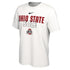 Ohio State Buckeyes Nike Sole Bench White T-Shirt - Front View