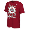 Ohio State Buckeyes Nike Bowl Team Issue Scarlet T-Shirt - Front View