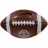 Ohio State Buckeyes Nike Replica Football in Brown - Front View