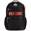 Ohio State Buckeyes Nike Heat Backpack in Black - Front View