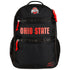 Ohio State Buckeyes Nike Heat Backpack in Black - Front View